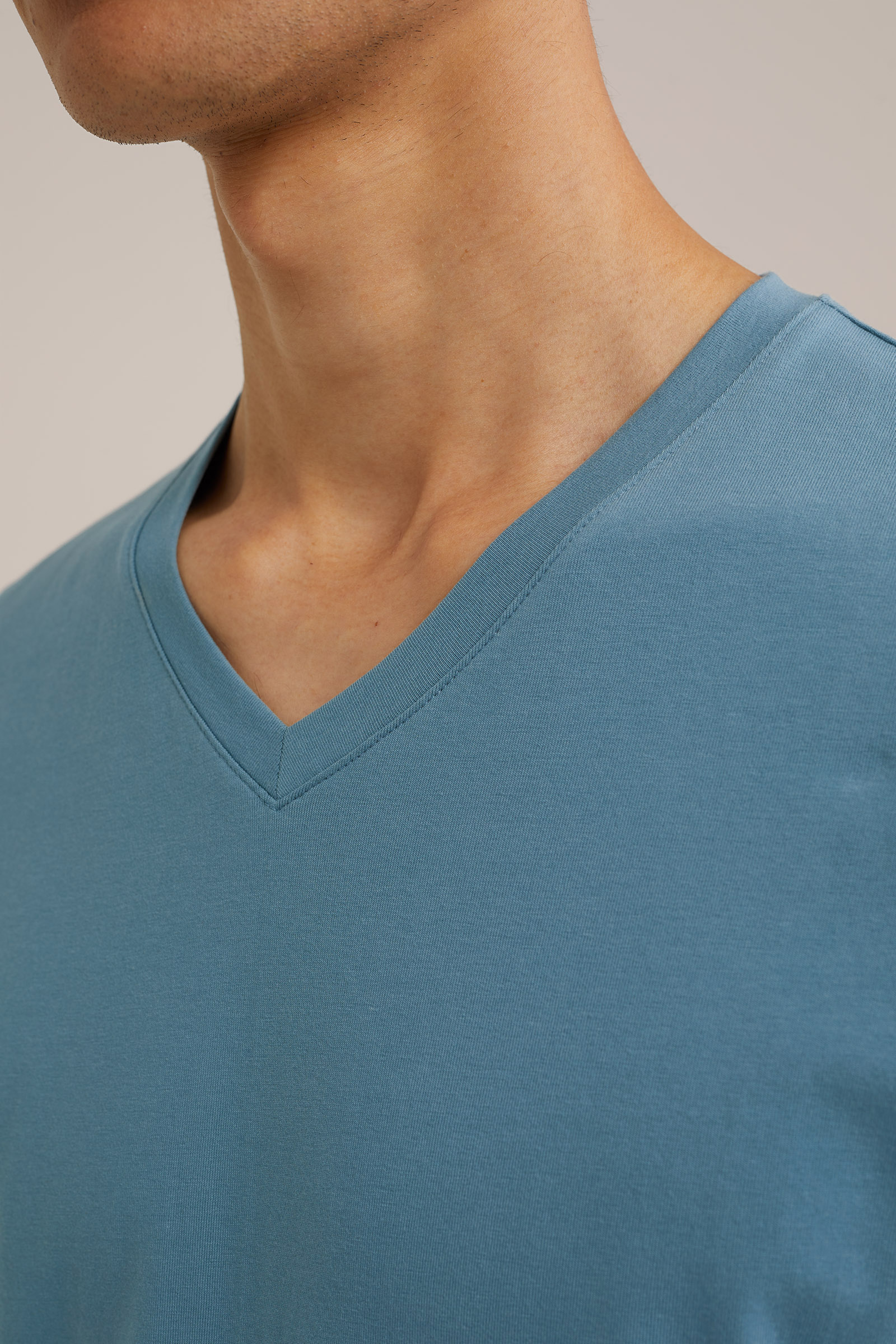 T-shirt WE Fashion IJsblauw