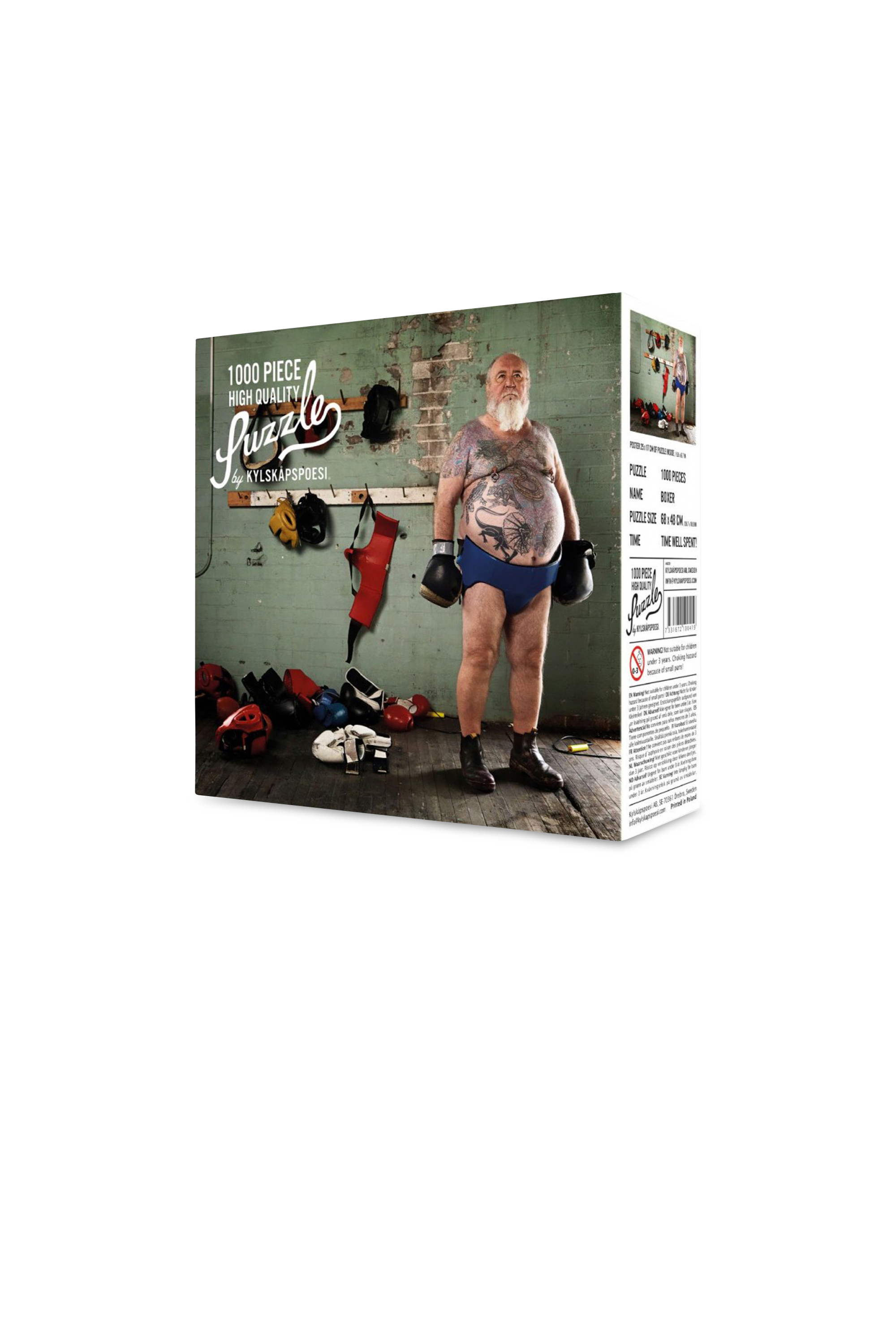 HYGGE GAMES Puzzle Boxer Multicolore