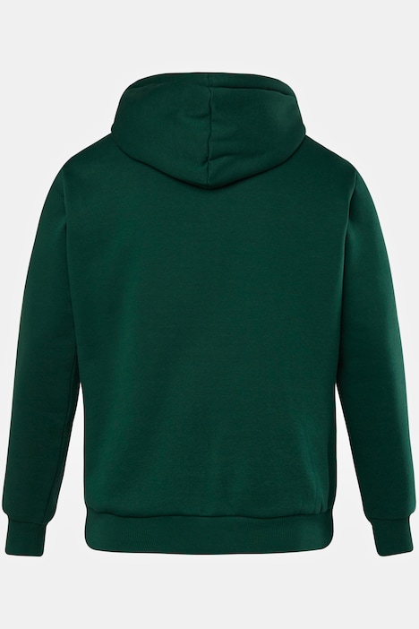 Hoodie, Kapuzensweater, Brust Badge, bis 8 XL