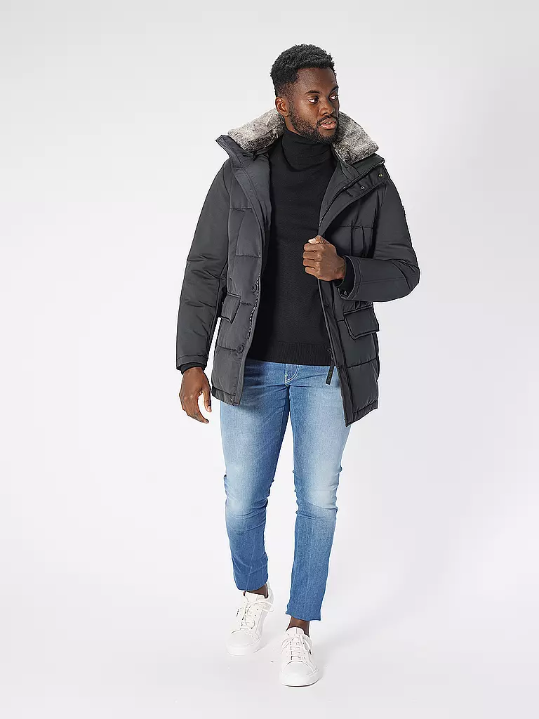 JOOP Rollkragenpullover schwarz