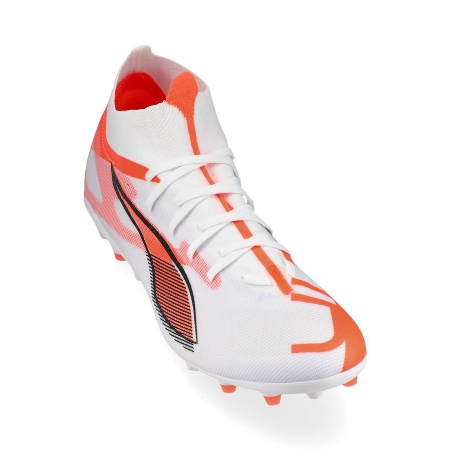 PUMA Ultra 5 Match   MG Unlimited - Blanc/Noir/Glowing Red