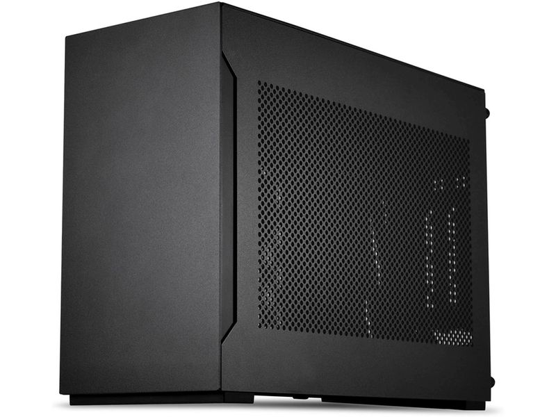 Lian Li PC-Gehäuse DAN Cases A4-H2O X4 Schwarz Kompaktes Mini-ITX-Gehäuse mit integriertem PCIe-4.0-Riser-Modul