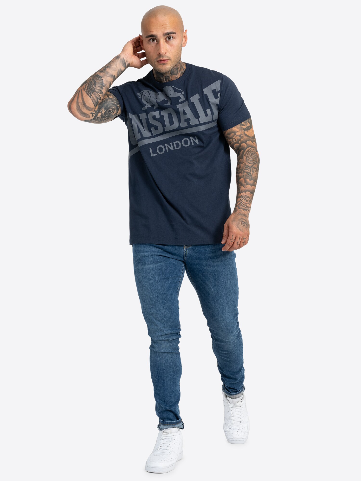 Lonsdale Herren T-Shirt normale Passform WATTON