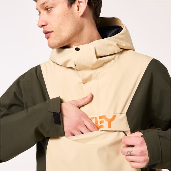 Veste de ski OAKLEY TNP TBT INSULATED ANORAK HUMUS/NEW DARK