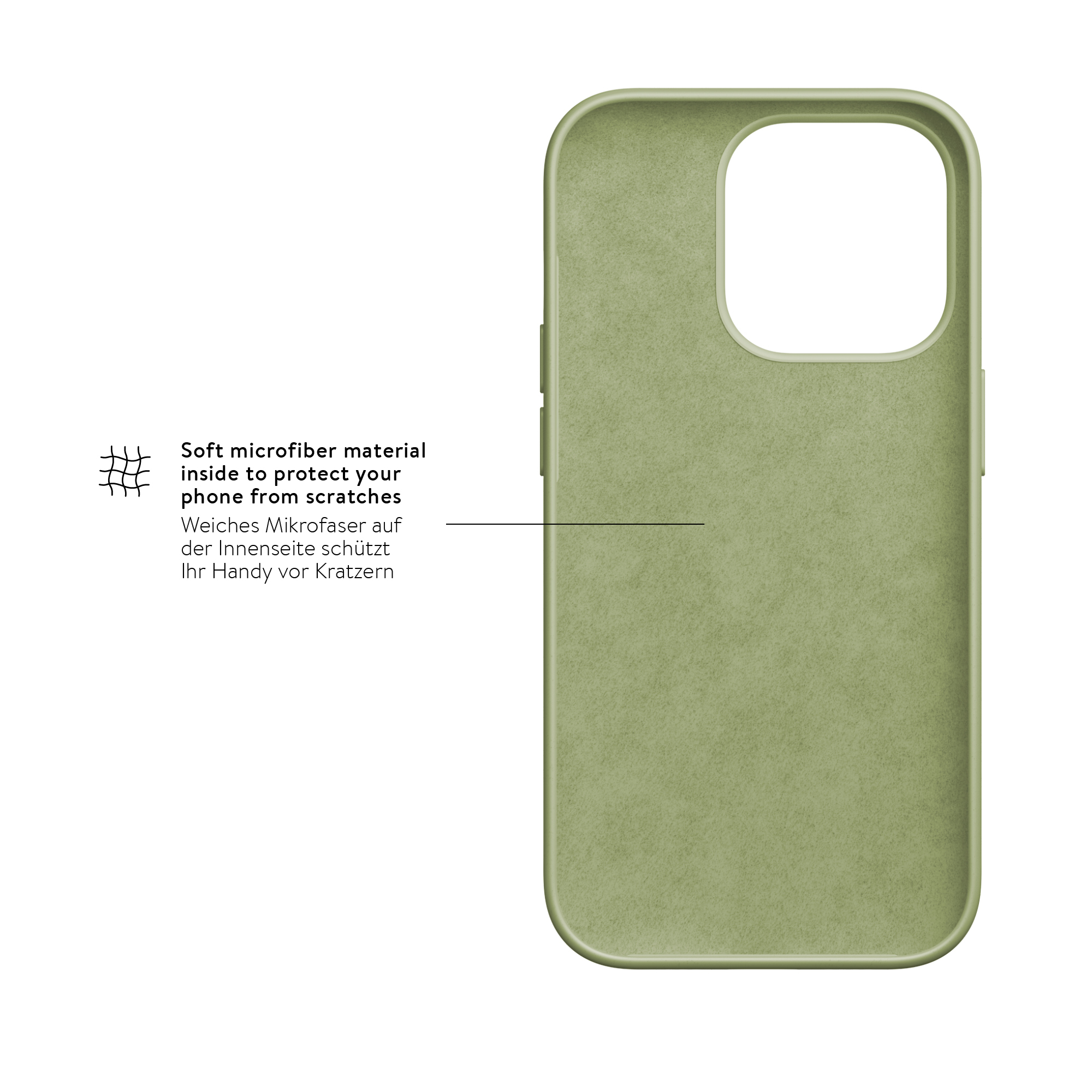 iPhone 14 Urban Case Silikon Cover Hülle (1501FIT25) - Pistachio