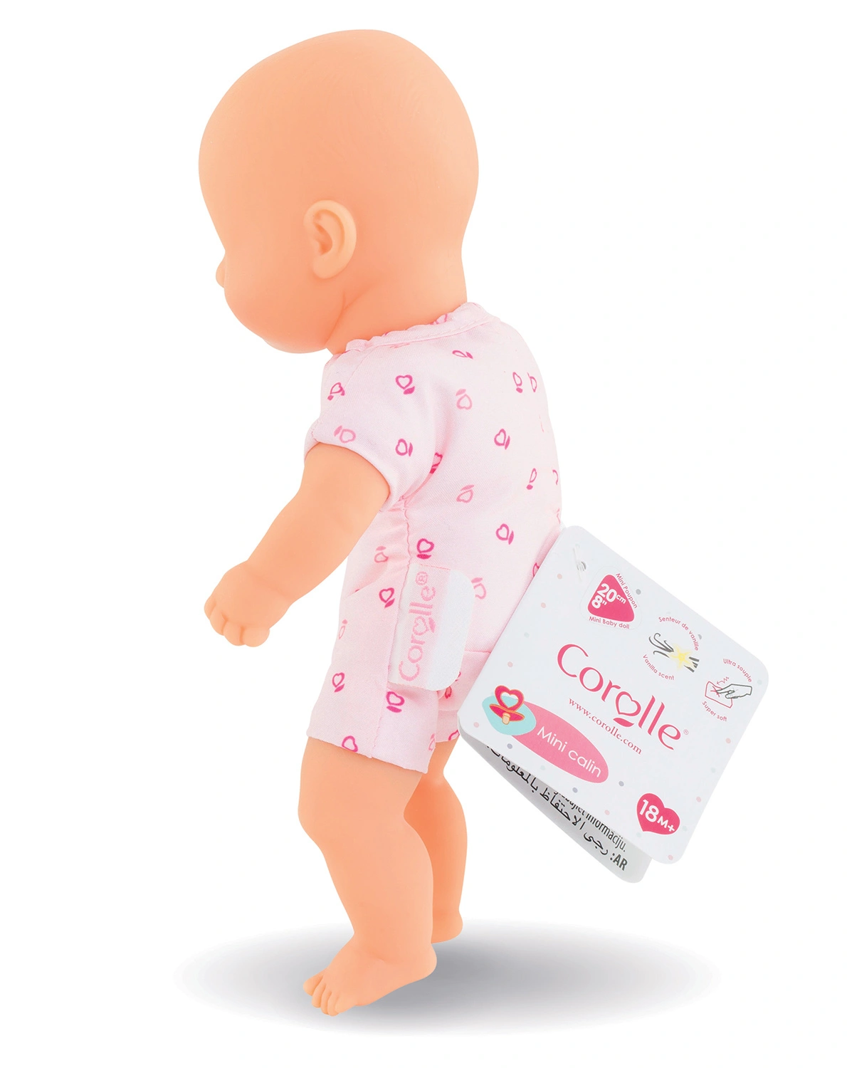 Babypuppe MON PREMIER POUPON - MINI CALIN (20cm) in pink