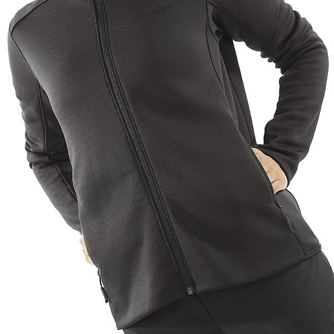 SALOMON - POLAIRE SNTIAL MIDFLEECE FZ W