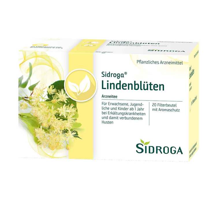 Sidroga® Lindenblüten Filterbeutel, 20X1.8 g