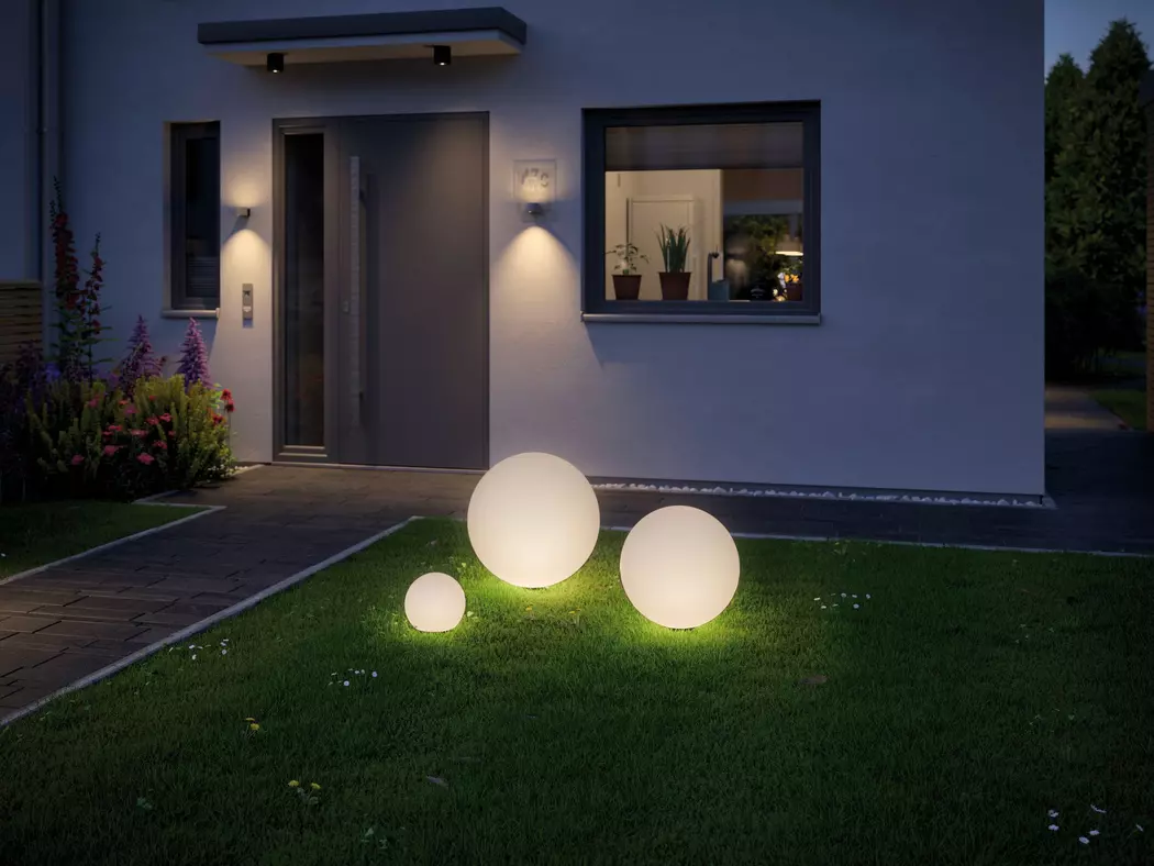 LED-Außenbodenleuchte Plug&Shine