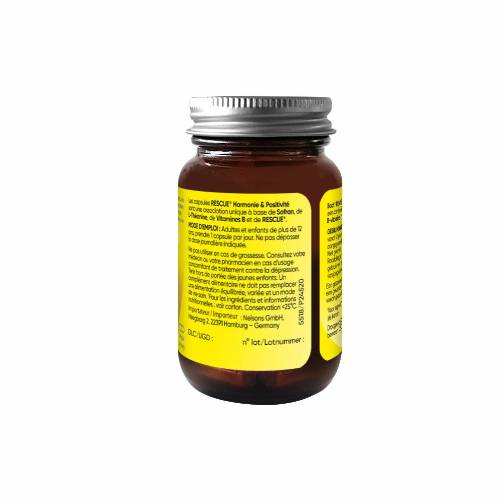 Bach Rescue Balans & Positiviteit 30 Capsules