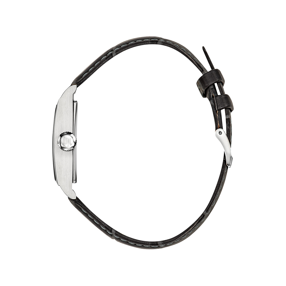 Montre Lip homme acier bracelet cuir