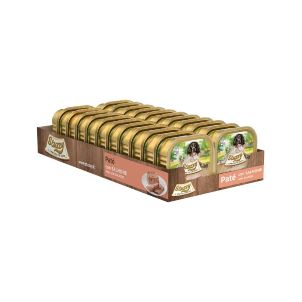22x Stuzzy Hondenvoer Paté Zalm150 gr