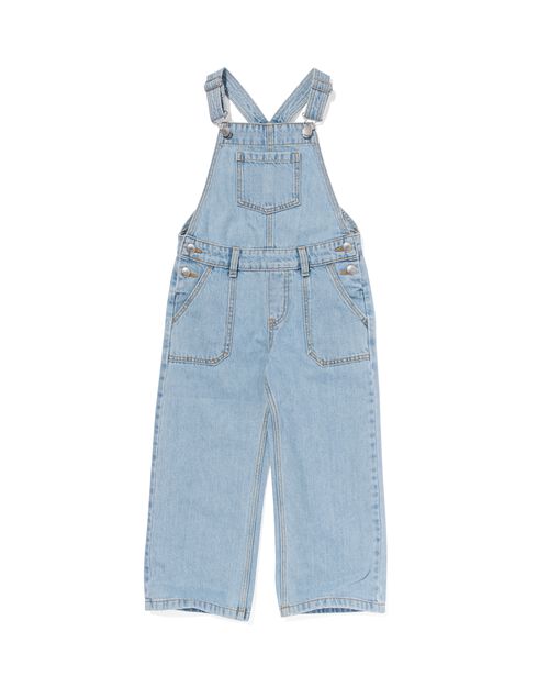 salopette en jean enfant bleu clair