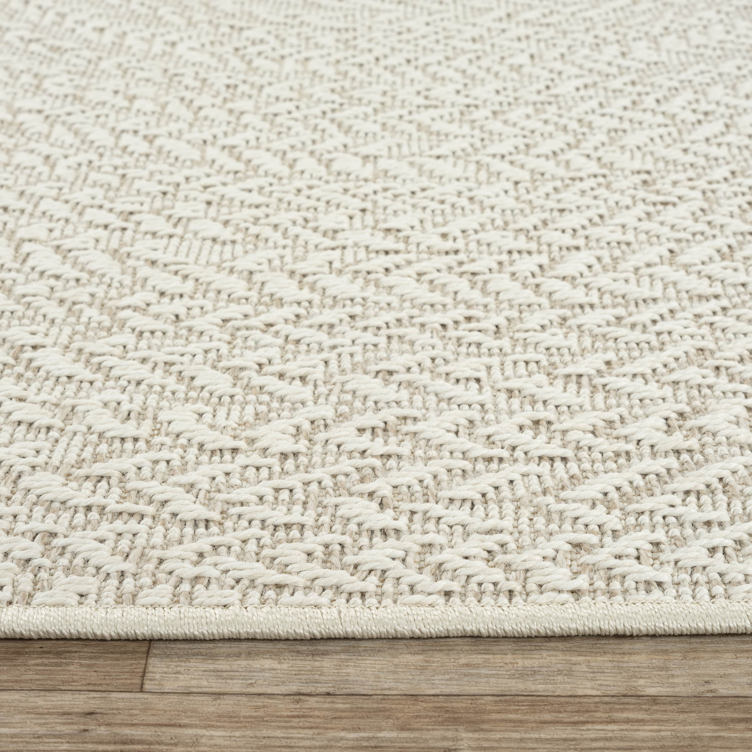 the carpet Teppich »Kansas« rechteckig 1 mm Höhe moderner robuster In und Outdoor Teppich Jute Look