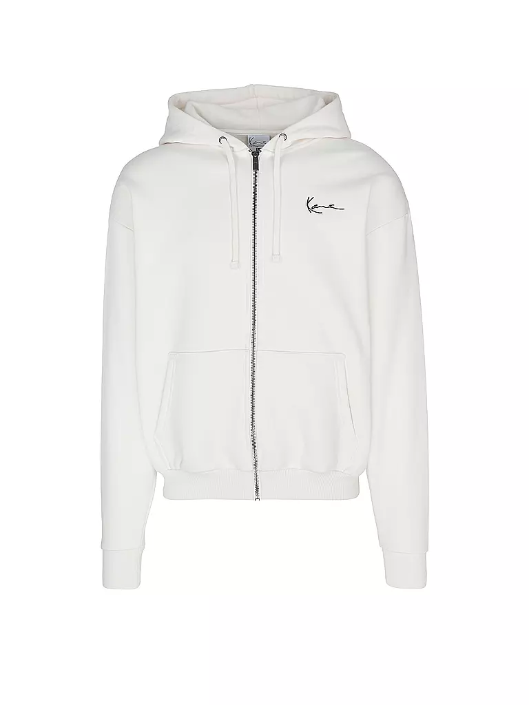 KARL KANI Sweatjacke creme