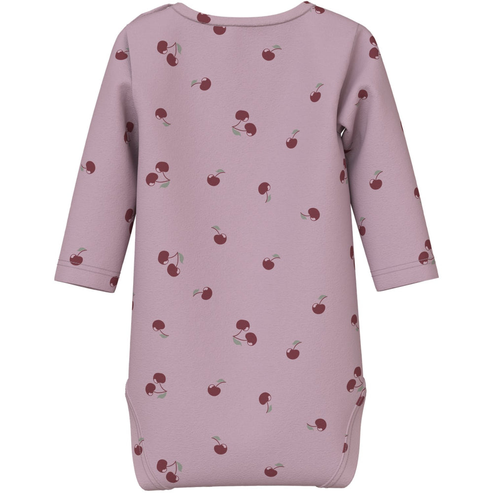 Køb Name It Dawn Pink Cherry Nbfvandora Ls Body Box