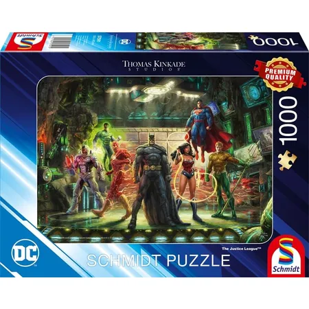 Schmidt Spiele Puzzle - The Justice League, 1000 Teile