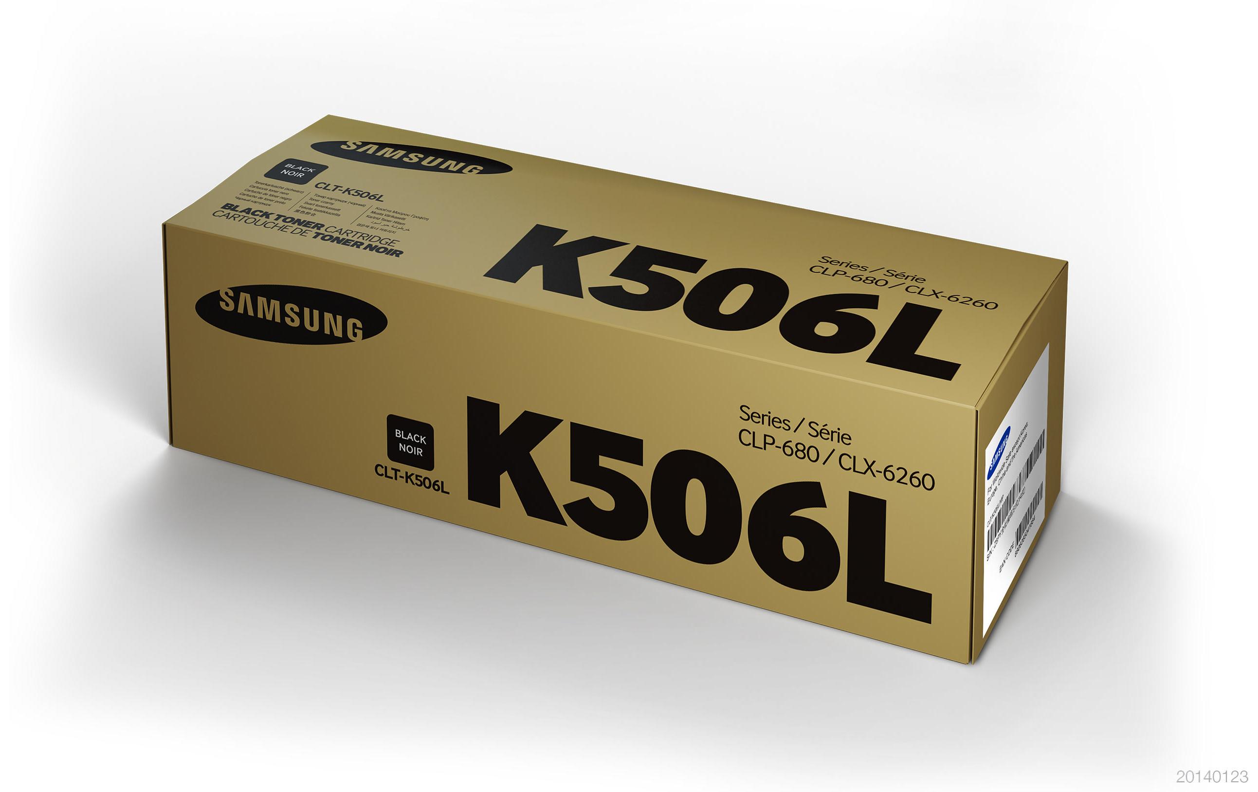 Toner CLT-K506L / SU171A Black<br>Toner, Black