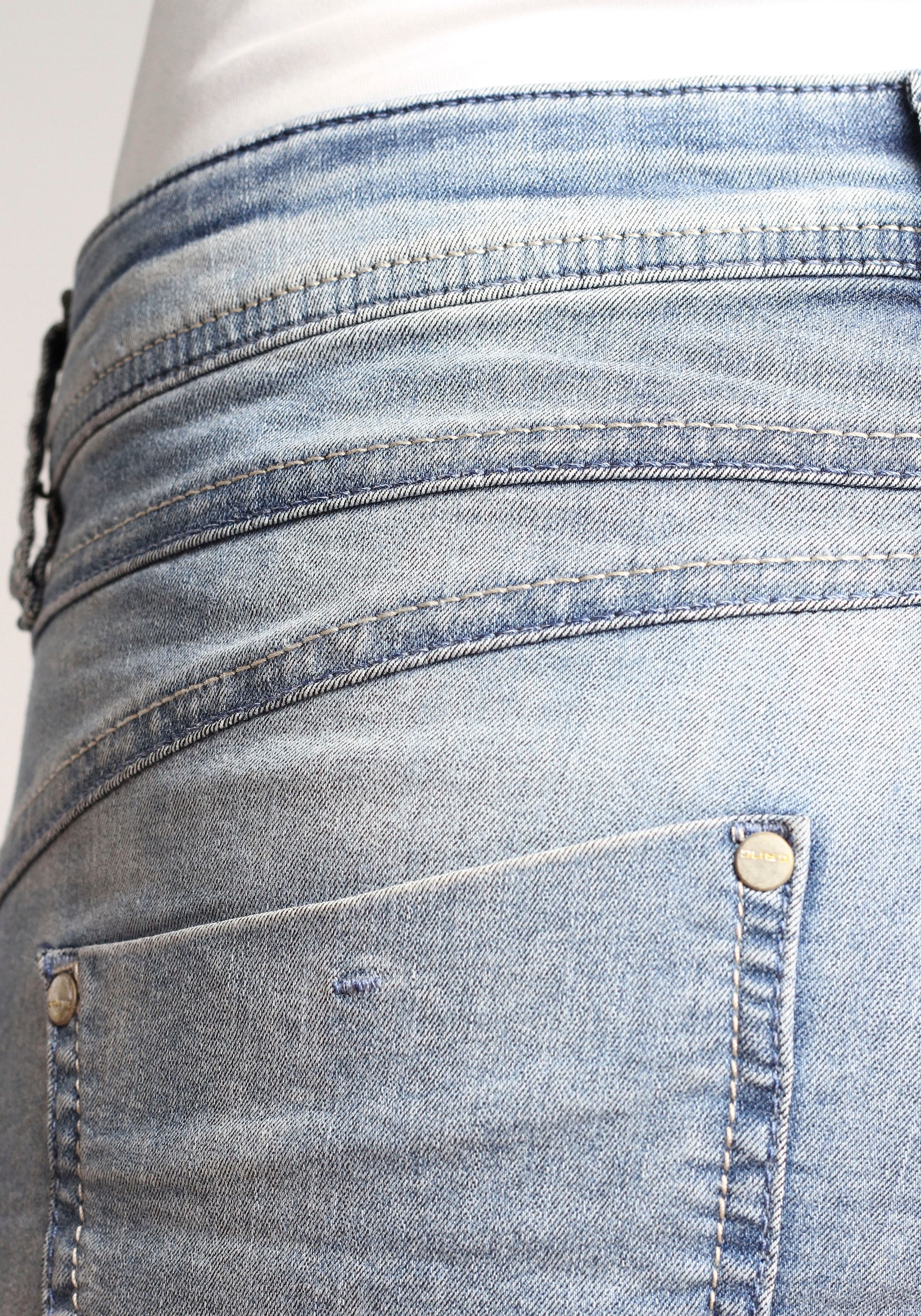 GANG Relax-fit-Jeans »94AMELIE« in cooler Used Waschung