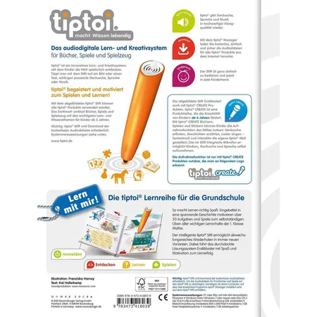 Ravensburger tiptoi® Mathe 1. Klasse (Lern mit mir!)