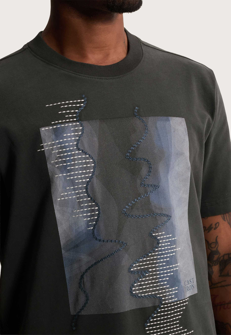 Cast Iron Peached Jersey T-shirt