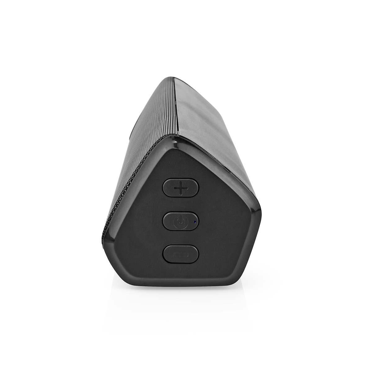 Nedis Bluetooth® Speaker | Maksimal batteritid: 6 timer | Bord design | 18 W | Stereo | Innebygd mikrofon | Linkable | Sort