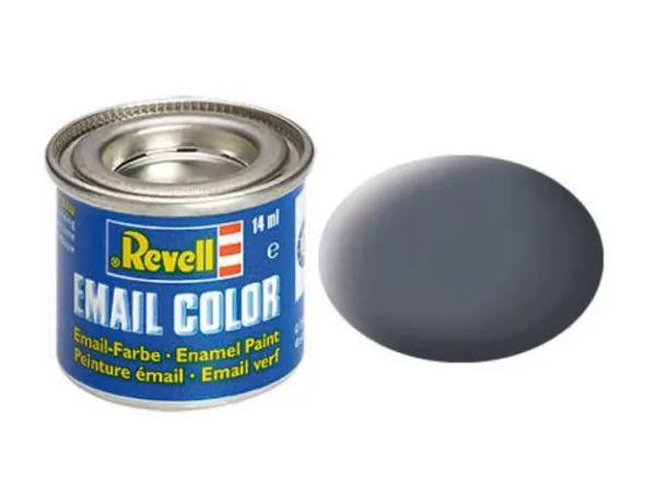 Revell Dust grey, mat RAL 7012 14 ml-tin, Grå, 1 stk