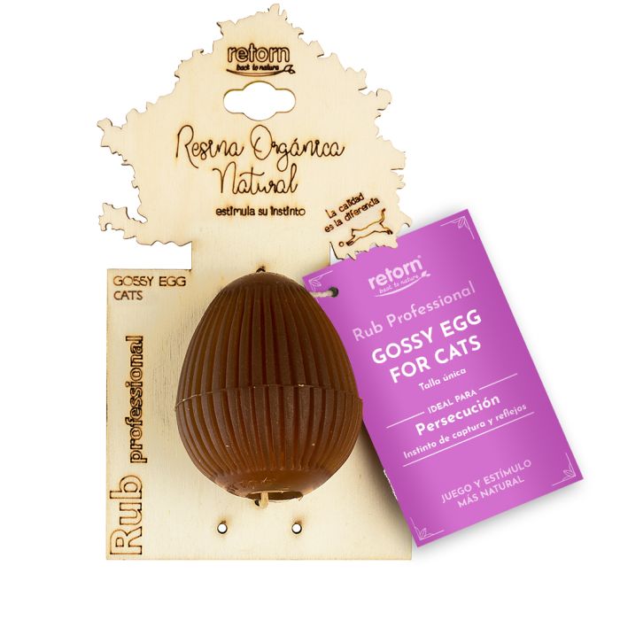 Brinquedo para Gatos Retorn Rub Gossy Egg