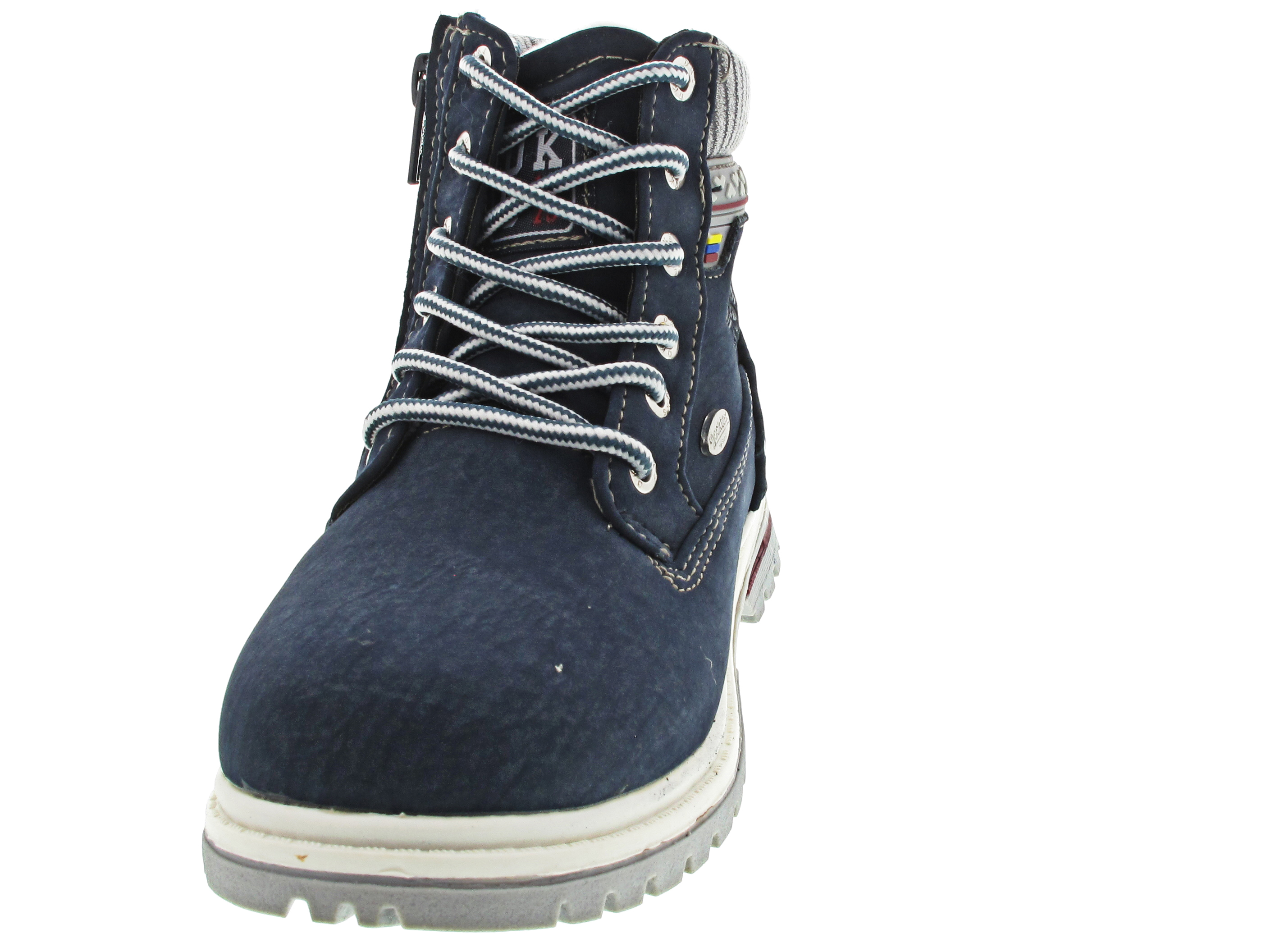 Dockers by Gerli Schnürstiefel TEX blau