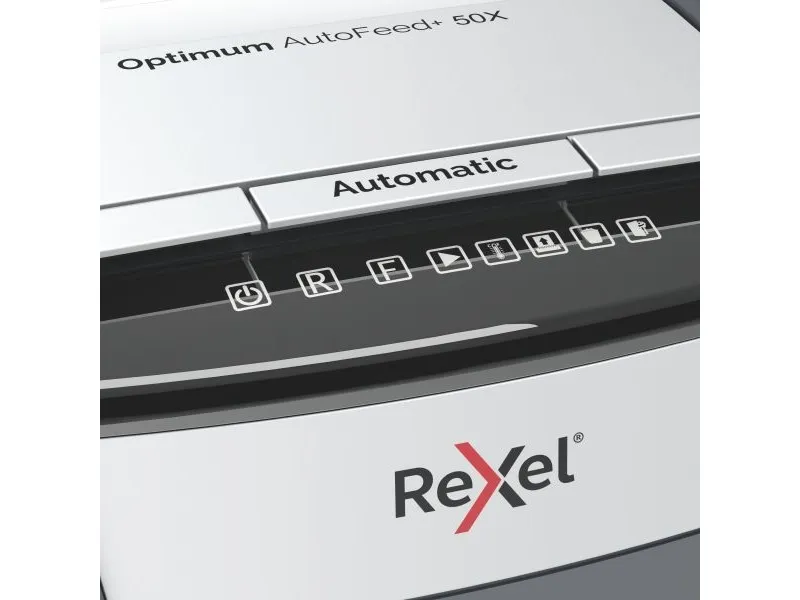 Makulator Rexel Optimum AutoFeed  50X krydsmakulering 4x28 mm (P-4)