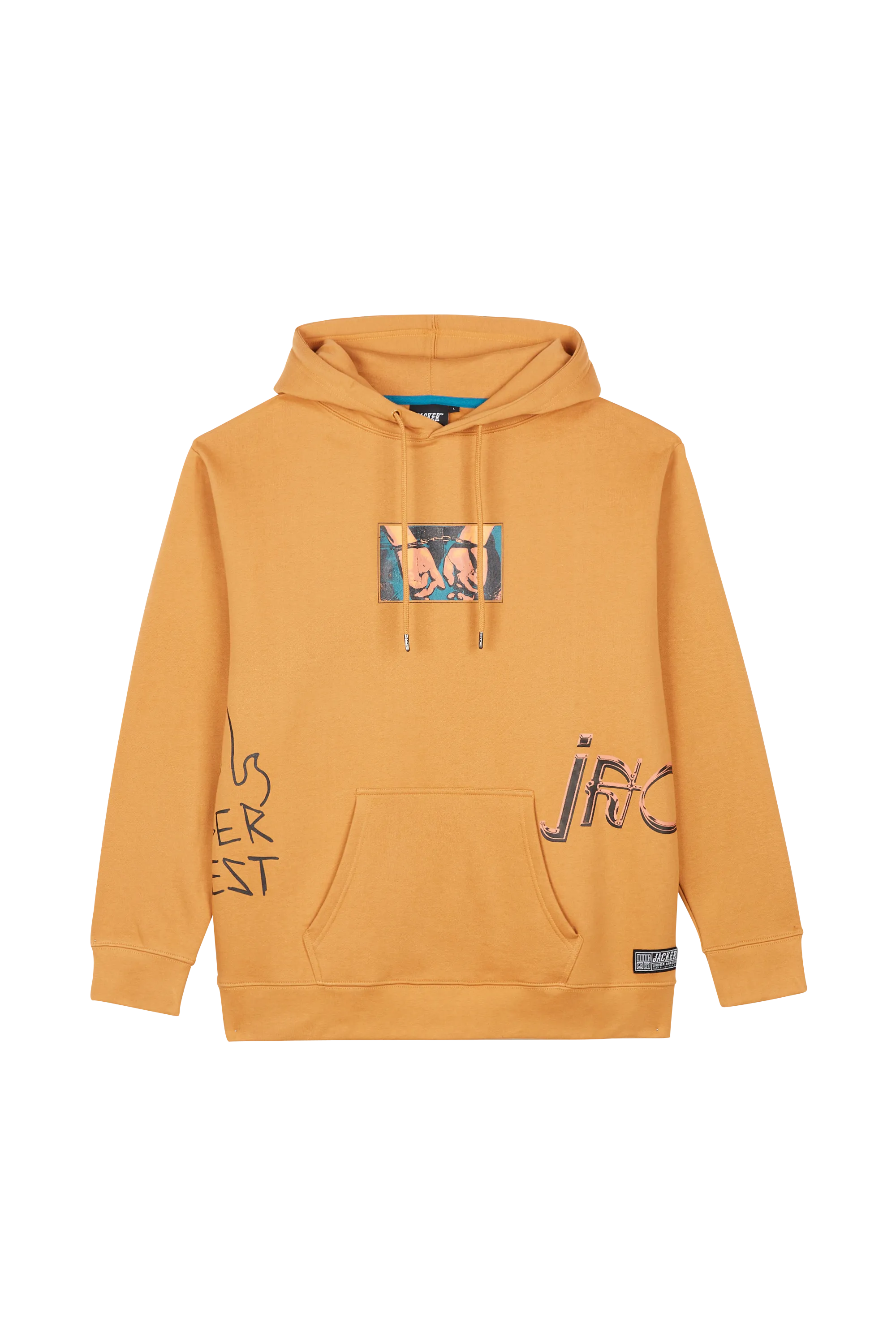 JACKER Hoodie  HANDCUFFS Beige