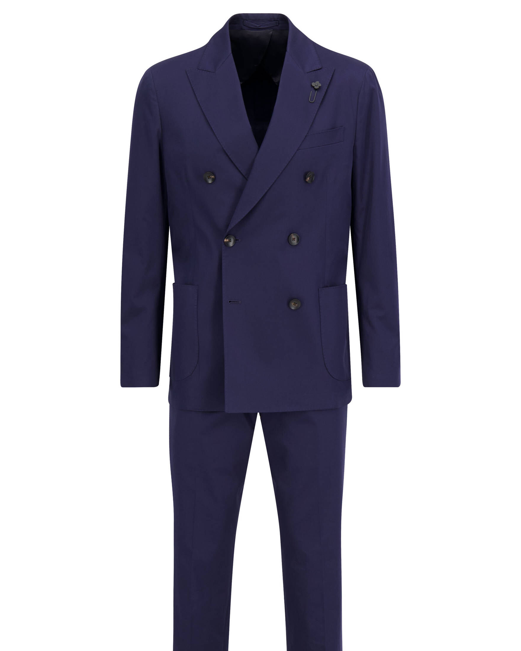 Lardini| Herren Anzug aus Baumwoll-Twill DOUBLEBREAST SUIT