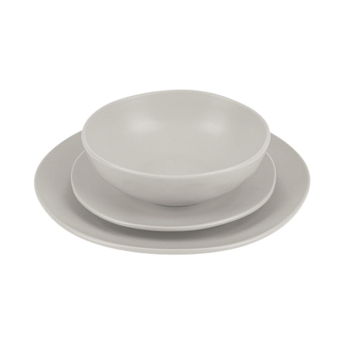 Berlinger Haus 18-teiliges Teller-Set matt cream Sahara Collection