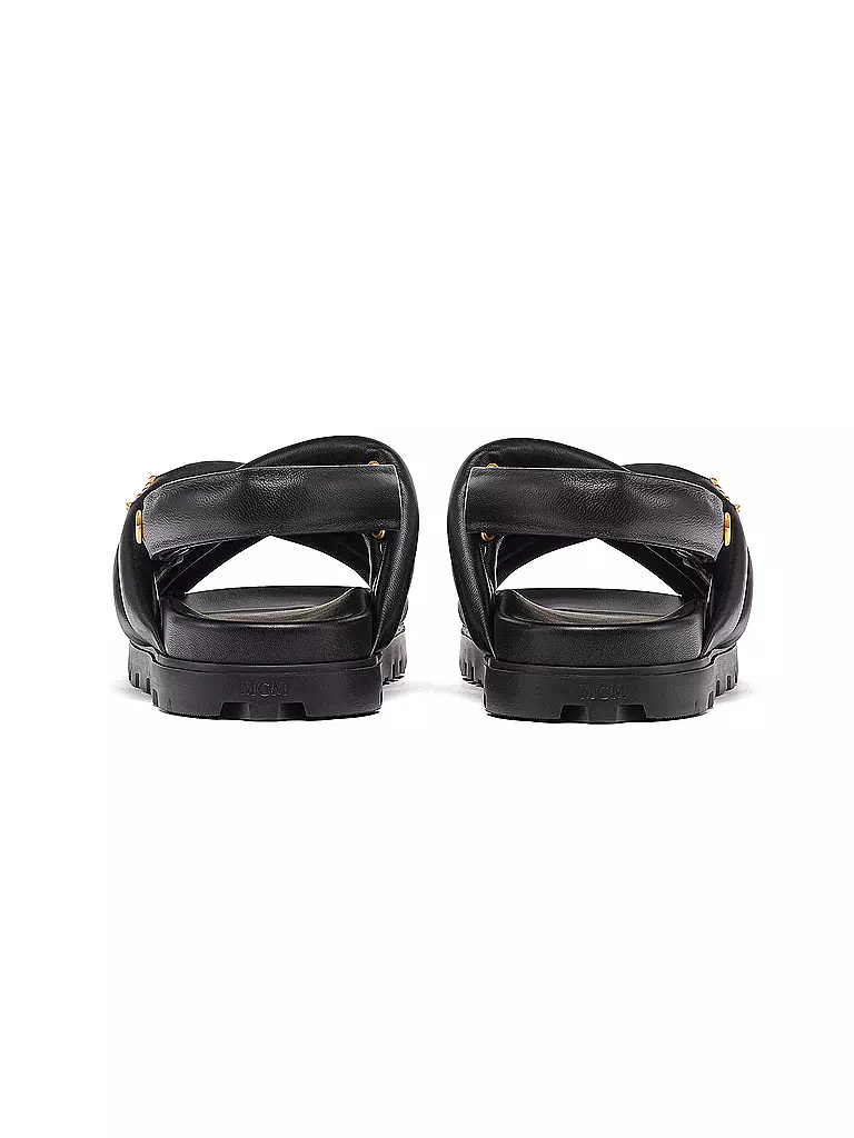 MCM Ledersandalen  schwarz