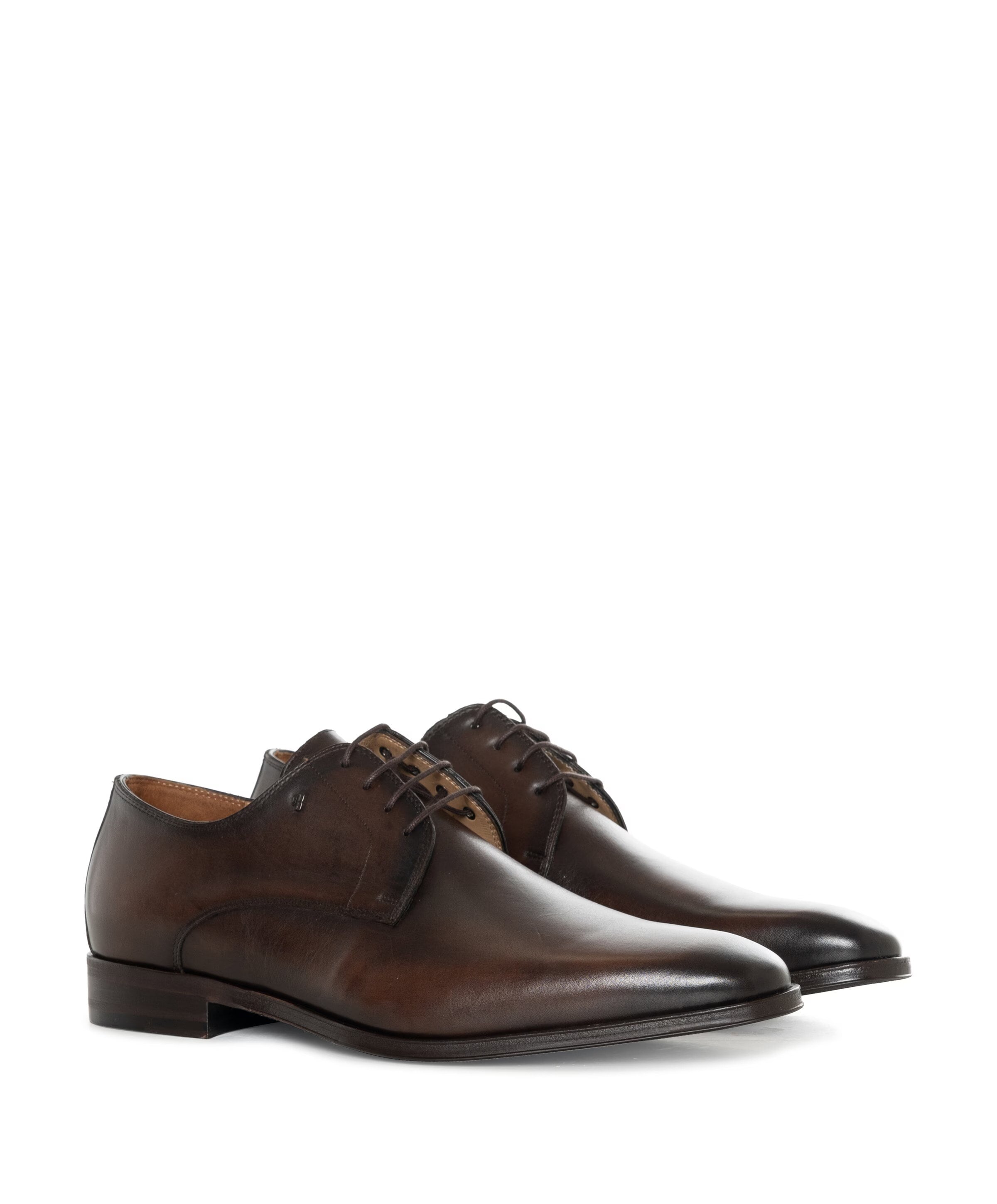 Van Bommel heren veterschoenen bruin