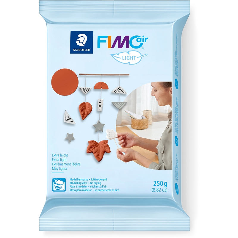 FIMO Lufttrocknende Modelliermasse Air Light, 250 g, terrakotta