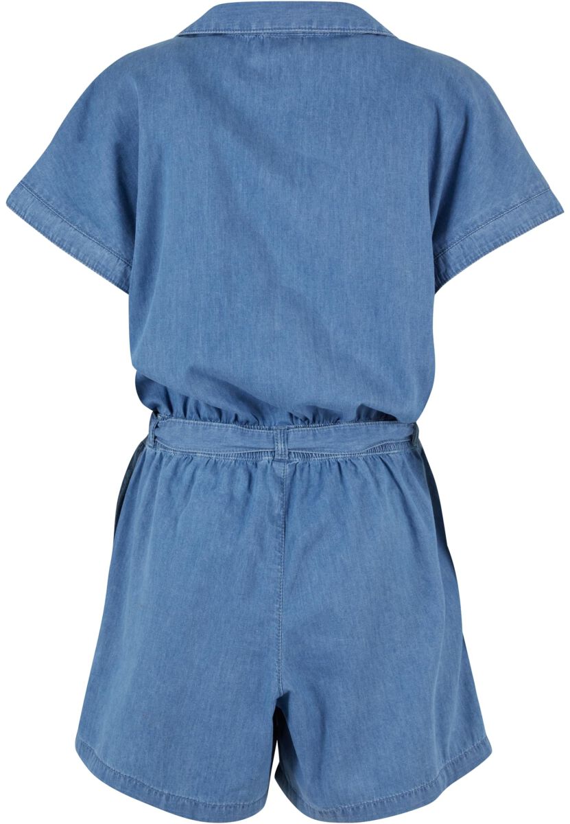 Ladies Light Denim Resort Jumpsuit | Urban Classics Salopette