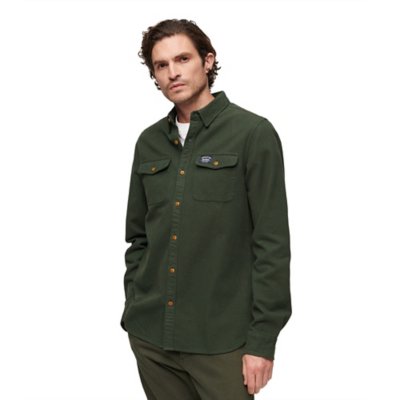Chemise à manches longues homme Traiman Flannel SUPERDRY