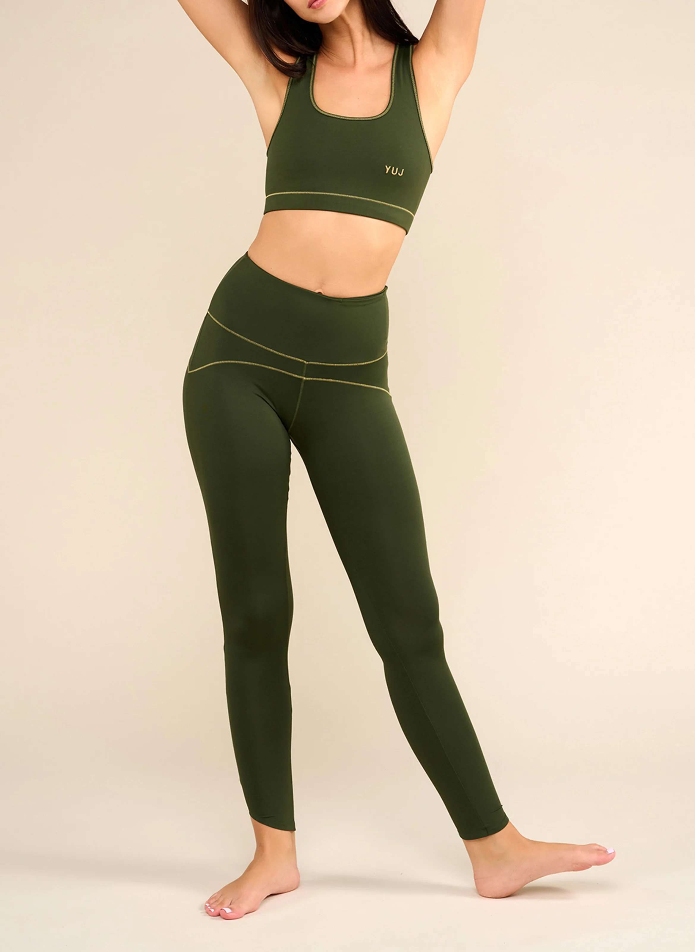 MULADHARA - Legging de yoga| Kaki