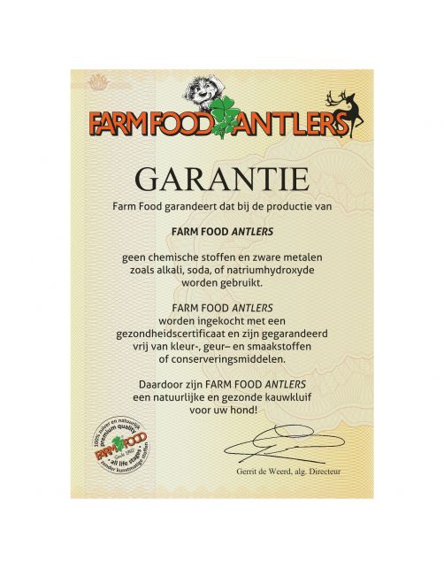 Farm Food Antlers Orignal Hertengewei Hert - Hondensnacks