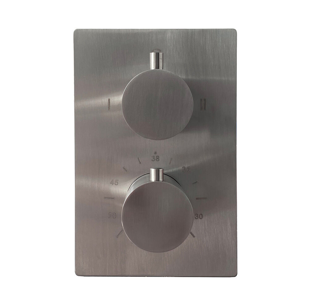 Saniclear Exclusive Pro inbouw regendouche 20cm met wandarm, glijstang en staafhanddouche RVS