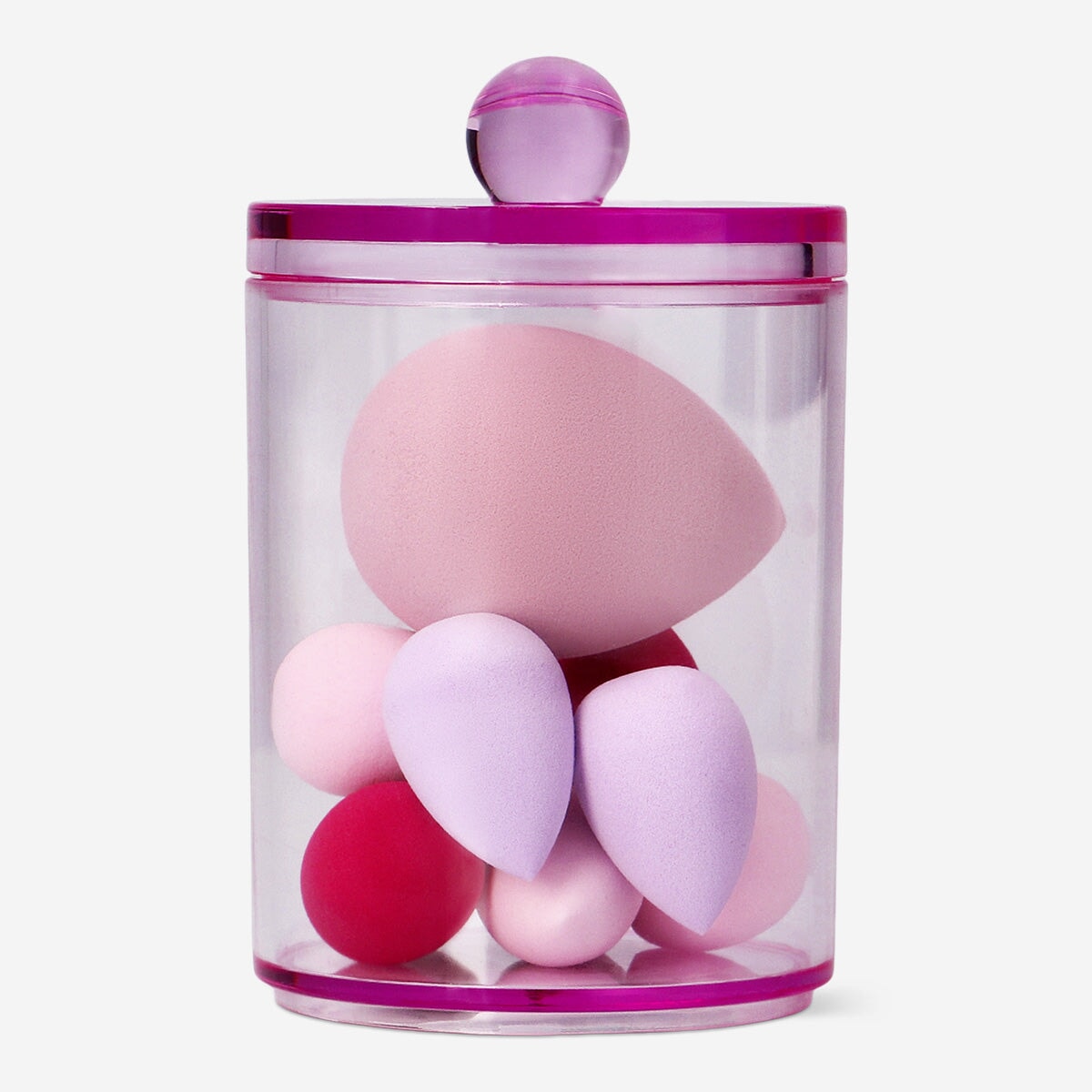 Flerfarvede makeup-blendersvampe - 5 stk