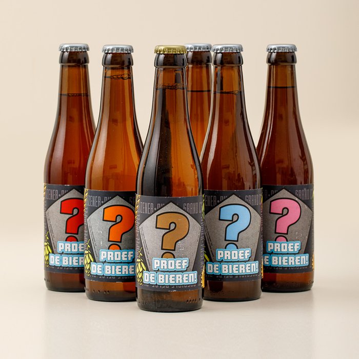 Proef de bieren | Bierpakket | 6x 33cl