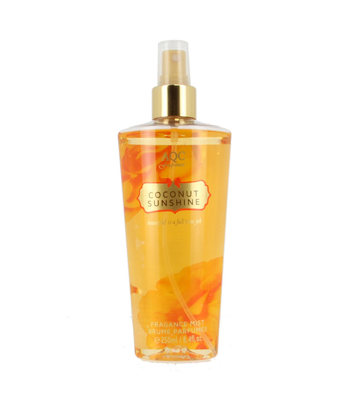 AQC Fragrances - Névoa de corpo perfumantes - Coconut Sunshine