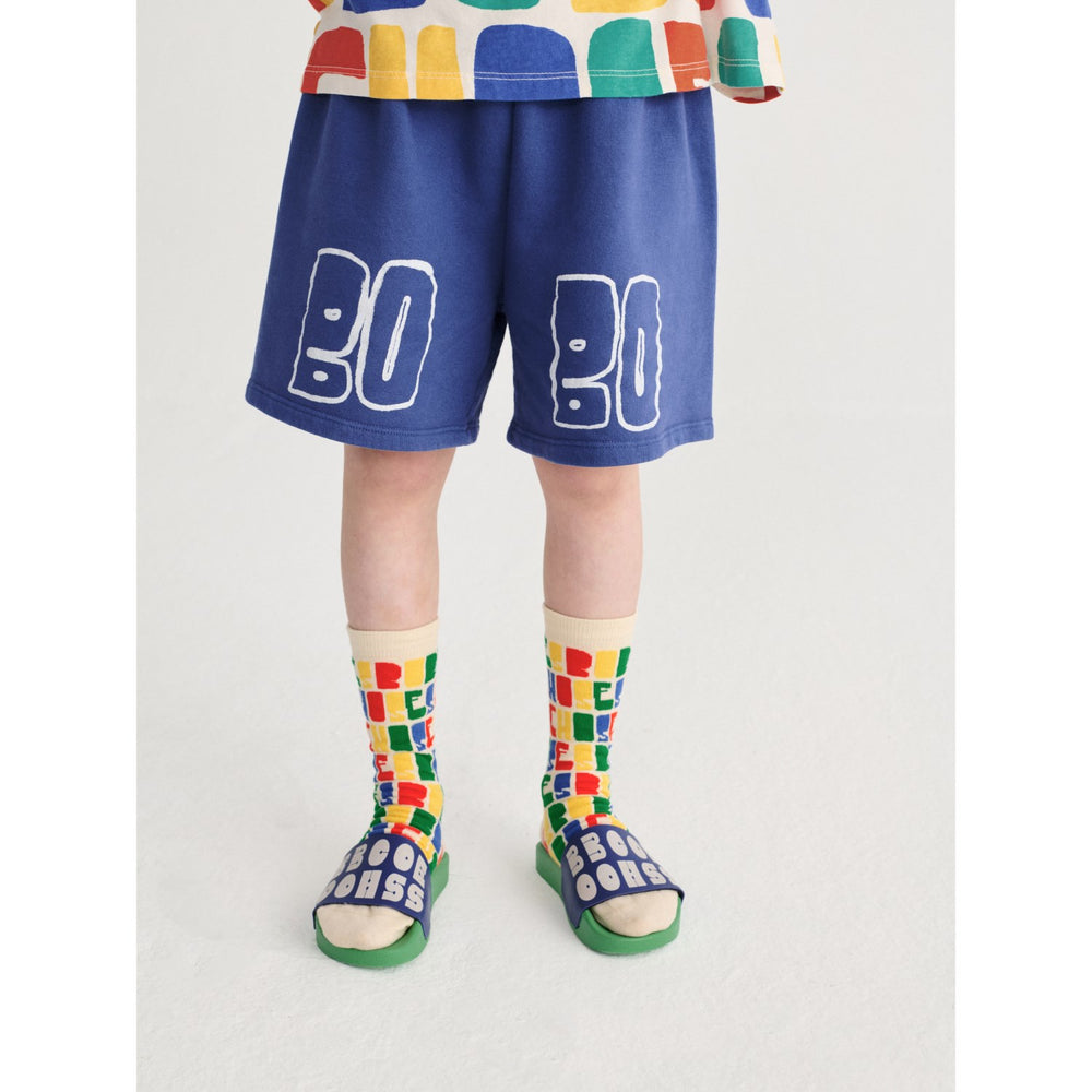 Køb Bobo Choses Navy Blue Bobo Choses Thin Bermuda Shorts