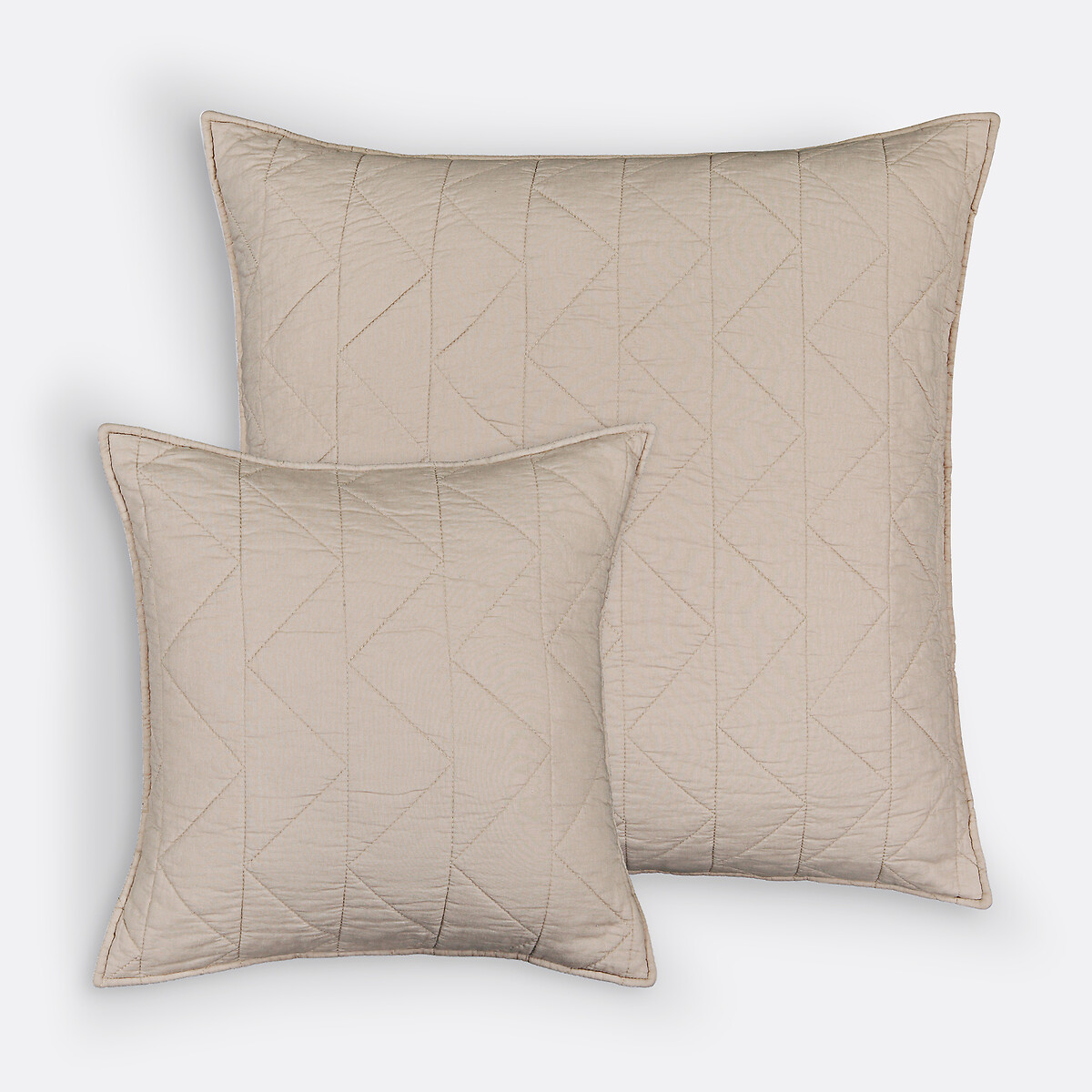LA REDOUTE INTERIEURS<br>Capa de almofada em algodão, Cenário Zig Zag