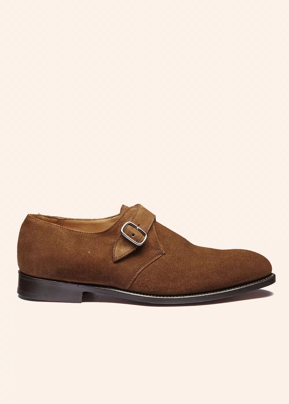 MONKTON CUIR VELOURS MARRON