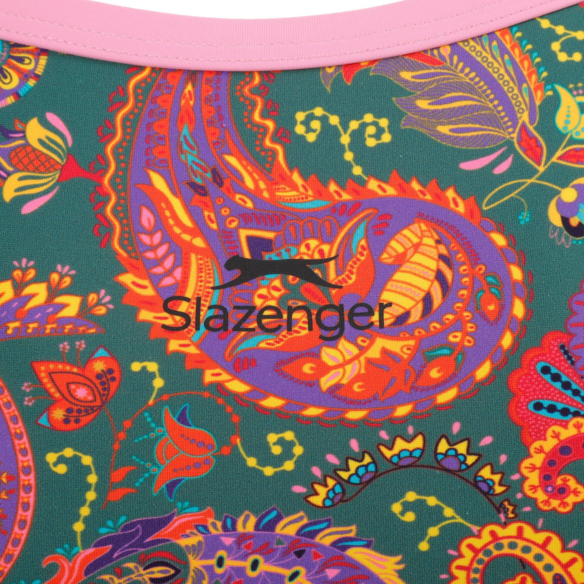 Slazenger Thinstrap One Piece Swimsuit Womens