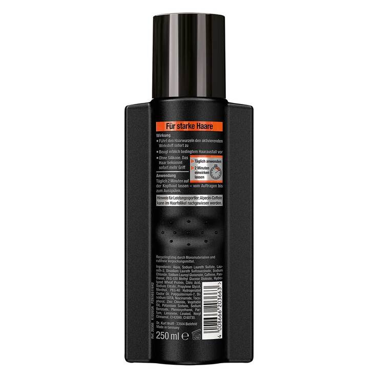 Alpecin Coffein Shampoo C1 black Edition, 250 ml
