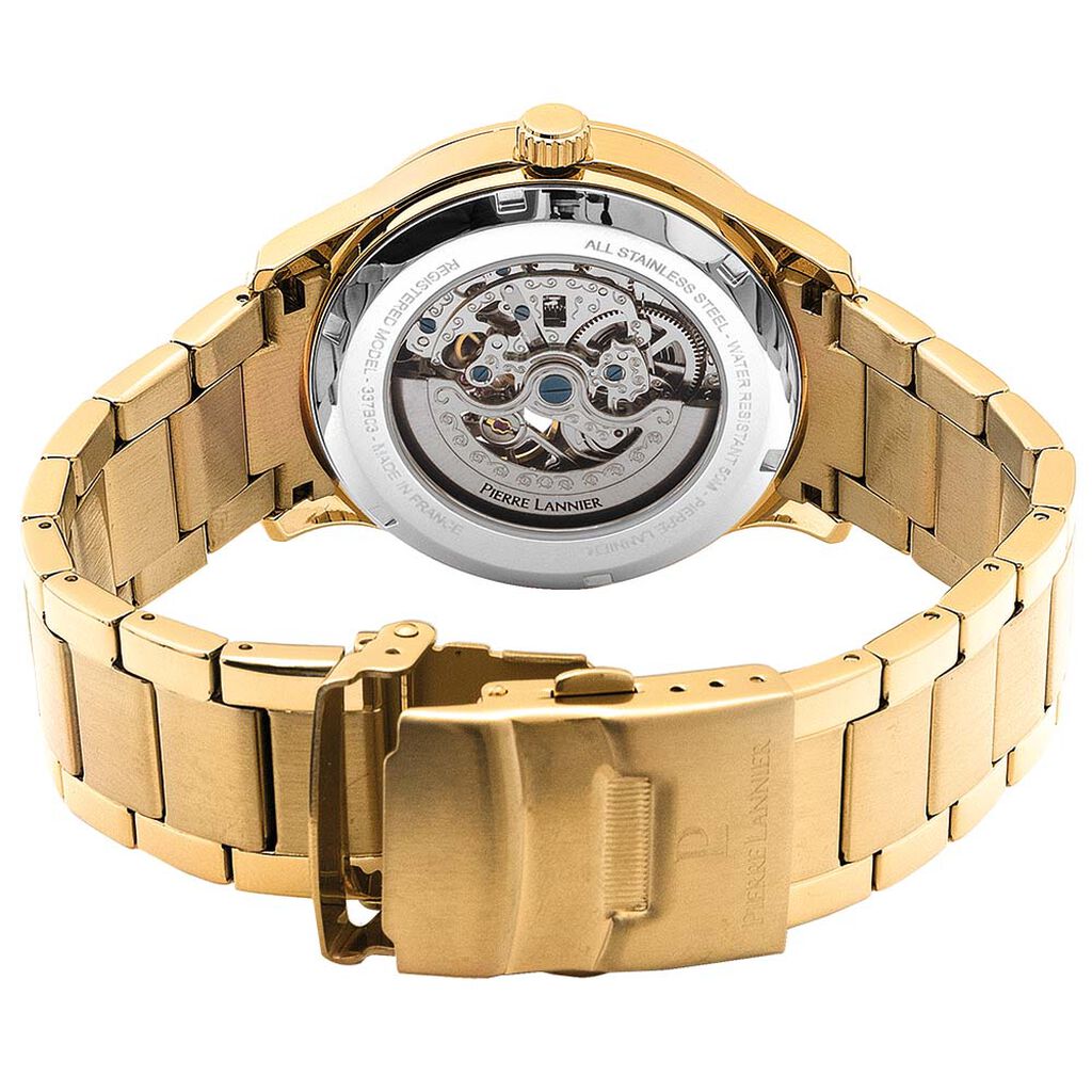 Montre Pierre Lannier Fleuret Noir